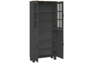Alby Høyskap til Bad 130x75x30 cm - Grå - Hus & oppussing - Kjøkken & bad - Baderom - Baderomsmøbler & baderomsinnredning - Baderomsskap