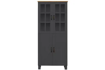 Alby Høyskap til Bad 130x75x30 cm - Grå - Hus & oppussing - Kjøkken & bad - Baderom - Baderomsmøbler & baderomsinnredning - Baderomsskap