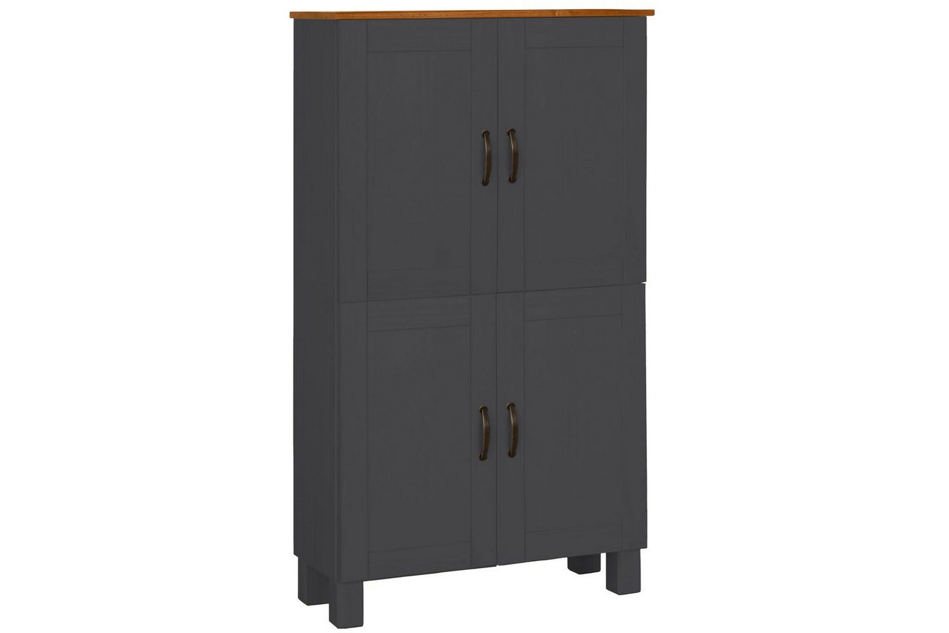 Alby Høyskap til Bad 130x75x30 cm - Grå