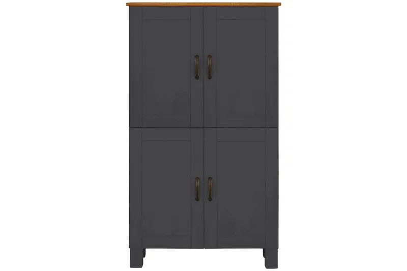 Alby Høyskap til Bad 130x75x30 cm - Grå - Hus & oppussing - Kjøkken & bad - Baderom - Baderomsmøbler & baderomsinnredning - Baderomsskap