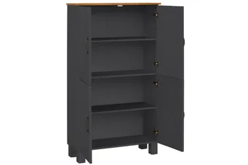 Alby Høyskap til Bad 130x75x30 cm - Grå - Hus & oppussing - Kjøkken & bad - Baderom - Baderomsmøbler & baderomsinnredning - Baderomsskap