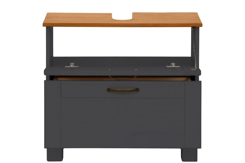 Alby Servantskap 60 cm - Grå - Hus & oppussing - Kjøkken & bad - Baderom - Baderomsmøbler & baderomsinnredning - Servantskap & kommode