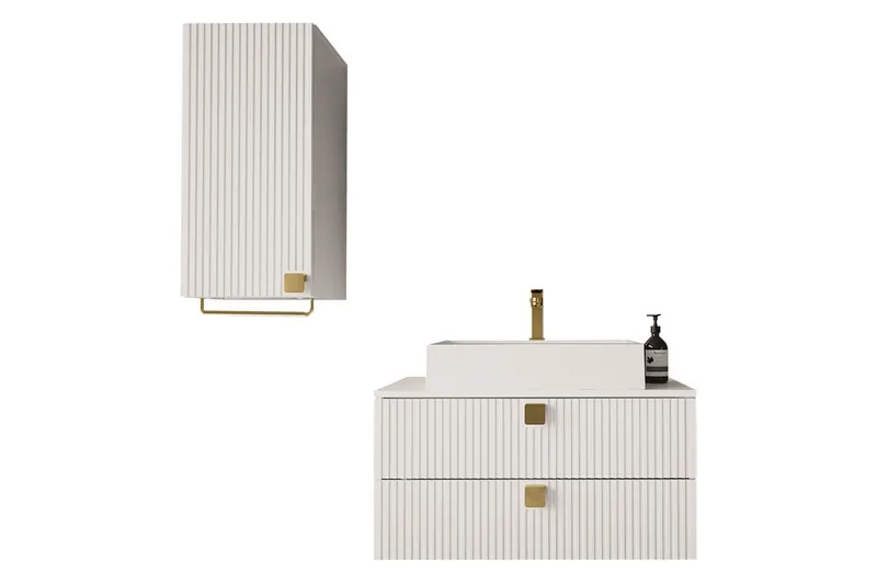 Alima Møbelsett til Bad - Hus & oppussing - Kjøkken & bad - Baderom - Baderomsmøbler & baderomsinnredning - Komplette møbelpakker