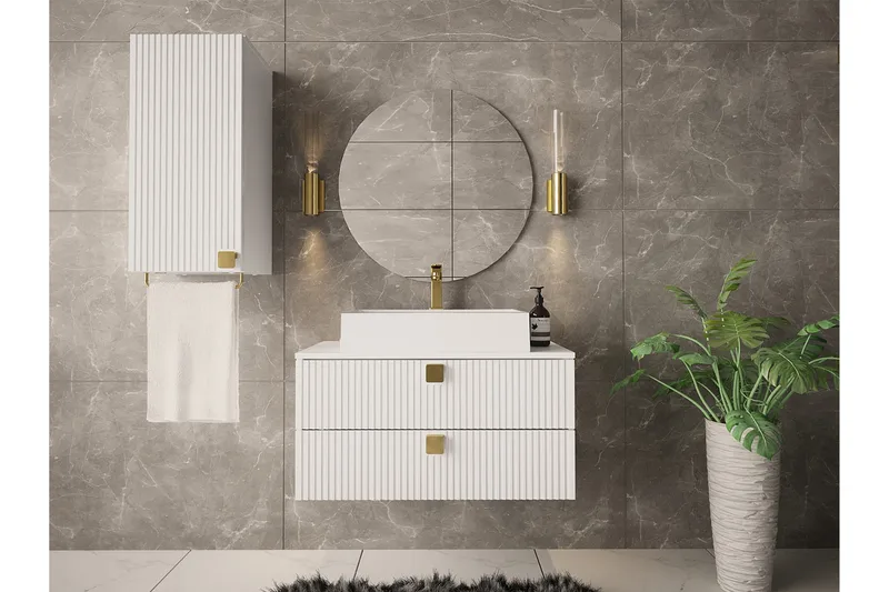 Alima Møbelsett til Bad - Hus & oppussing - Kjøkken & bad - Baderom - Baderomsmøbler & baderomsinnredning - Komplette møbelpakker