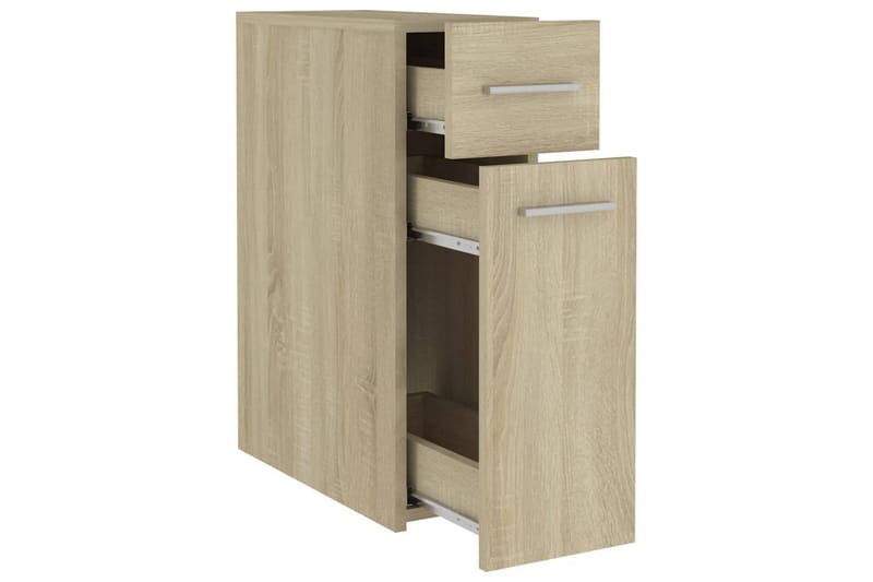 Apotekskap sonoma eik 20x45,5x60 cm sponplater - Brun - Hus & oppussing - Kjøkken & bad - Baderom - Baderomsmøbler & baderomsinnredning - Veggskap & høyskap
