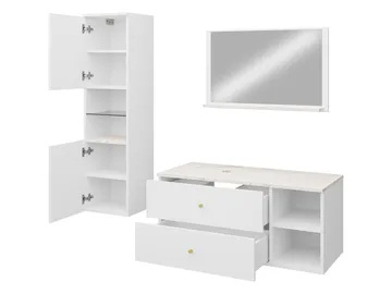 Askersund Baderomsmøbelsett - Beige - Hus & oppussing - Kjøkken & bad - Baderom - Baderomsmøbler & baderomsinnredning - Komplette møbelpakker