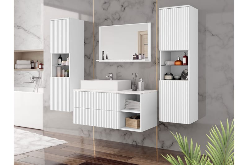 Askersund Møbelsett til Bad - Hus & oppussing - Kjøkken & bad - Baderom - Baderomsmøbler & baderomsinnredning - Komplette møbelpakker