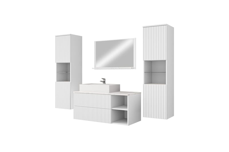 Askersund Møbelsett til Bad - Hus & oppussing - Kjøkken & bad - Baderom - Baderomsmøbler & baderomsinnredning - Komplette møbelpakker