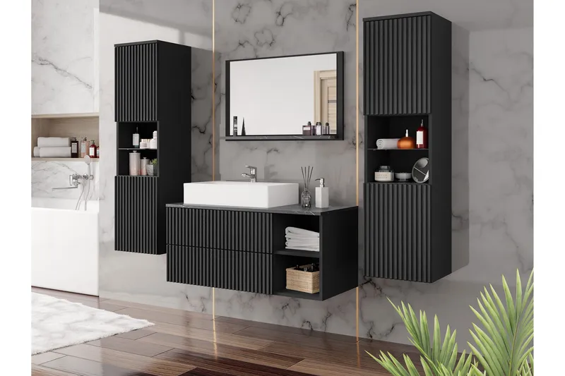 Askersund Møbelsett til Bad - Hus & oppussing - Kjøkken & bad - Baderom - Baderomsmøbler & baderomsinnredning - Komplette møbelpakker