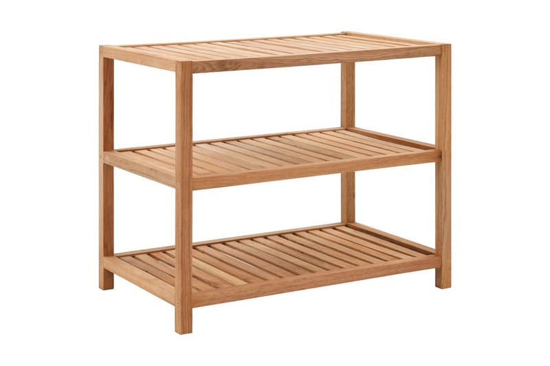 Baderomshylle heltre valnøtt 65x40x55 cm - Hus & oppussing - Kjøkken & bad - Baderom - Baderomsmøbler & baderomsinnredning - Baderomshylle