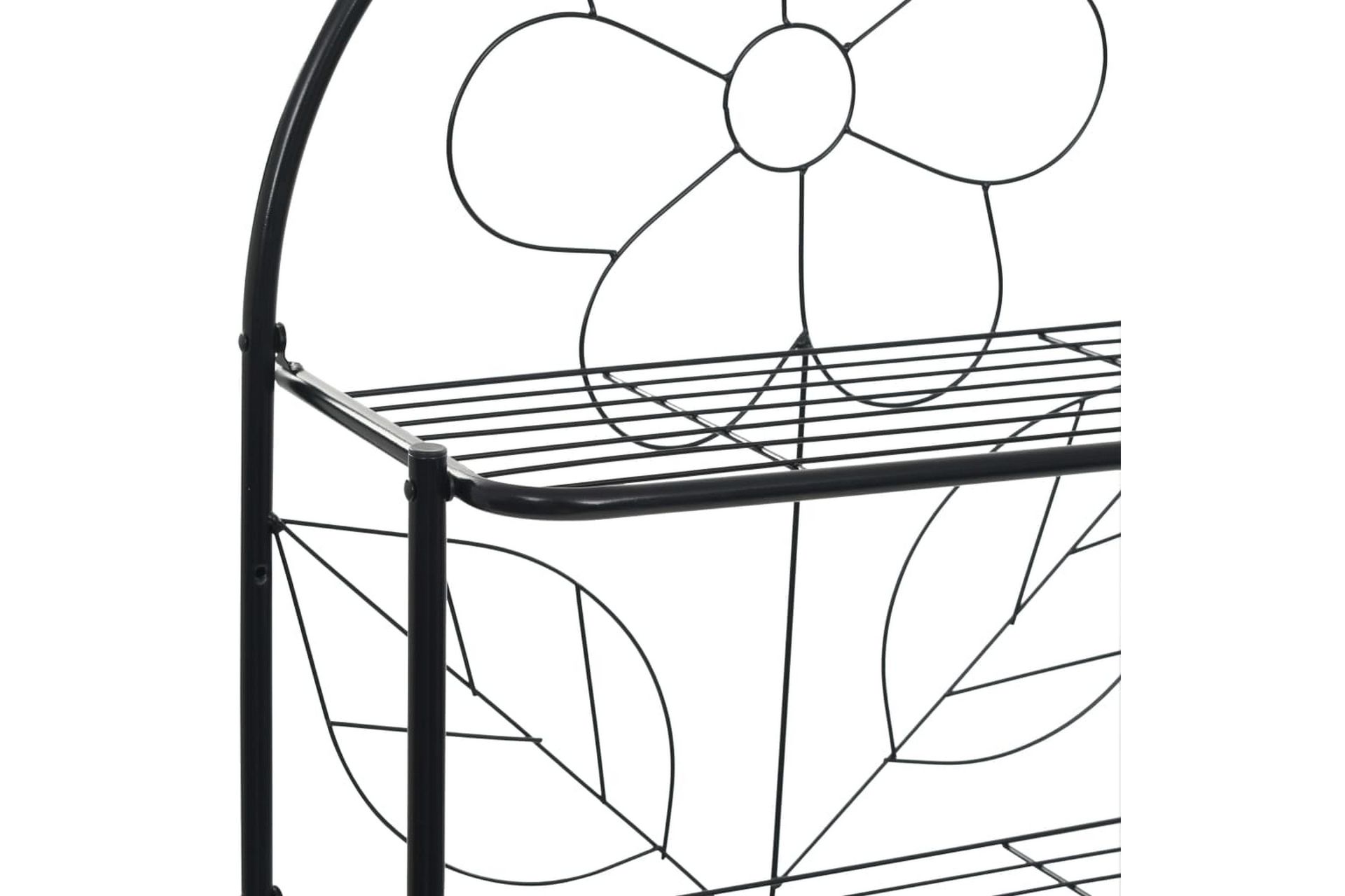Baderomsstativ svart 60x33x174 cm - Hus & oppussing - Kjøkken & bad - Baderom - Baderomsmøbler & baderomsinnredning - Baderomshylle