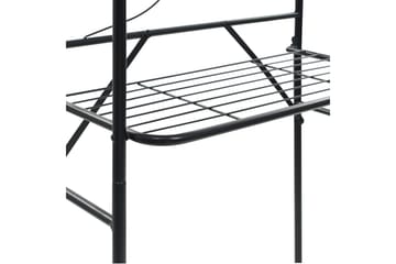Baderomsstativ svart 60x33x174 cm - Hus & oppussing - Kjøkken & bad - Baderom - Baderomsmøbler & baderomsinnredning - Baderomshylle