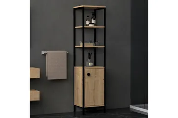 Dasaki Bad Oppbevaring 162x38 cm 4 Hyller - Blå / Antrasitt - Hus & oppussing - Kjøkken & bad - Baderom - Baderomsmøbler & baderomsinnredning - Baderomshylle