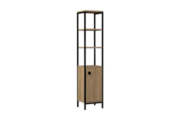Dasaki Bad Oppbevaring 162x38 cm 4 Hyller - Blå / Antrasitt - Hus & oppussing - Kjøkken & bad - Baderom - Baderomsmøbler & baderomsinnredning - Baderomshylle