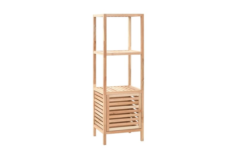 Oppbevaringshylle for bad heltre valnøtt 39,5x35,5x123 cm - Hus & oppussing - Kjøkken & bad - Baderom - Baderomsmøbler & baderomsinnredning - Baderomshylle