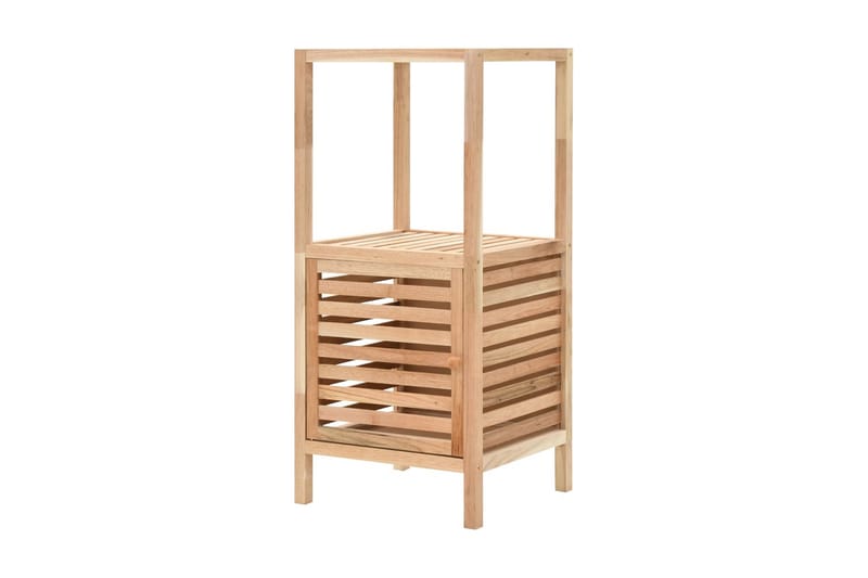 Oppbevaringshylle for bad heltre valnøtt 39,5x35,5x86 cm - Hus & oppussing - Kjøkken & bad - Baderom - Baderomsmøbler & baderomsinnredning - Baderomshylle