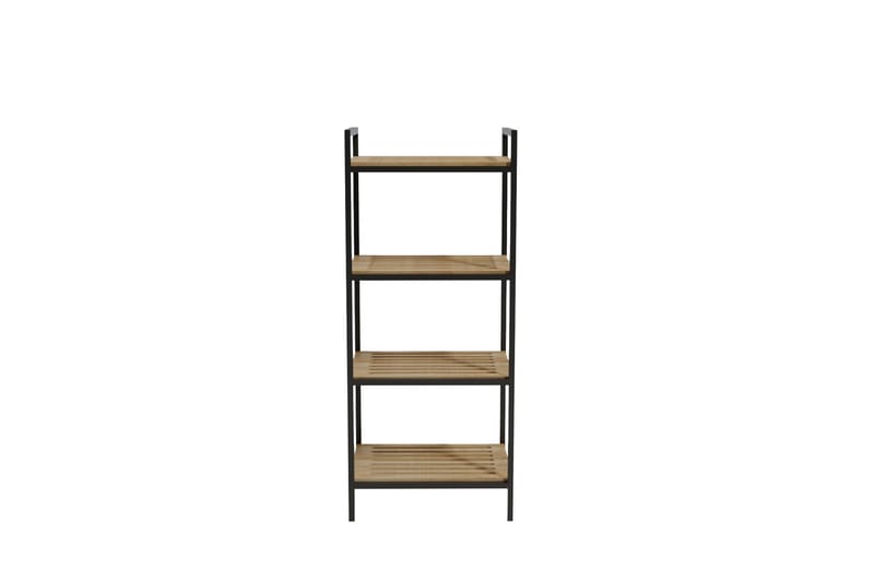 Stralsund Baderomshylle 45 cm - Eik/Svart - Hus & oppussing - Kjøkken & bad - Baderom - Baderomsmøbler & baderomsinnredning - Baderomshylle