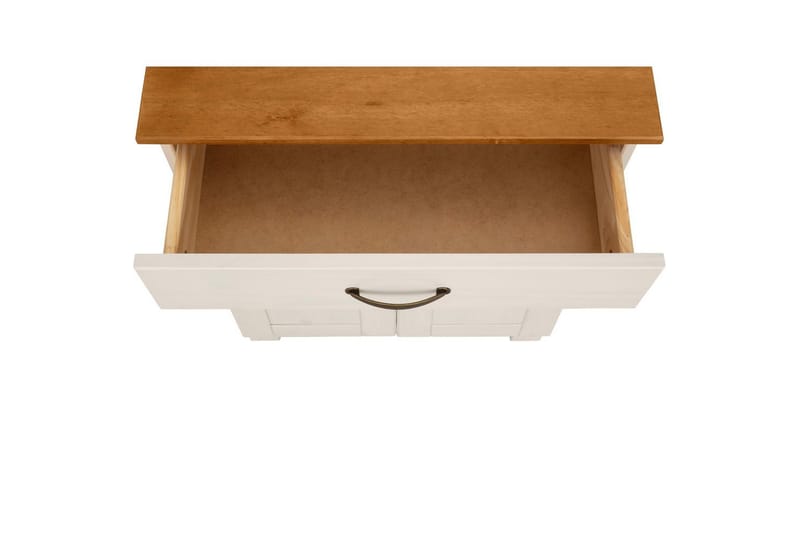 Baderomsskap Alby 60x30x80 cm, Hvit/Honning - 60x30x80 cm, Hvit/Honning - Hus & oppussing - Kjøkken & bad - Baderom - Baderomsmøbler & baderomsinnredning - Baderomsskap