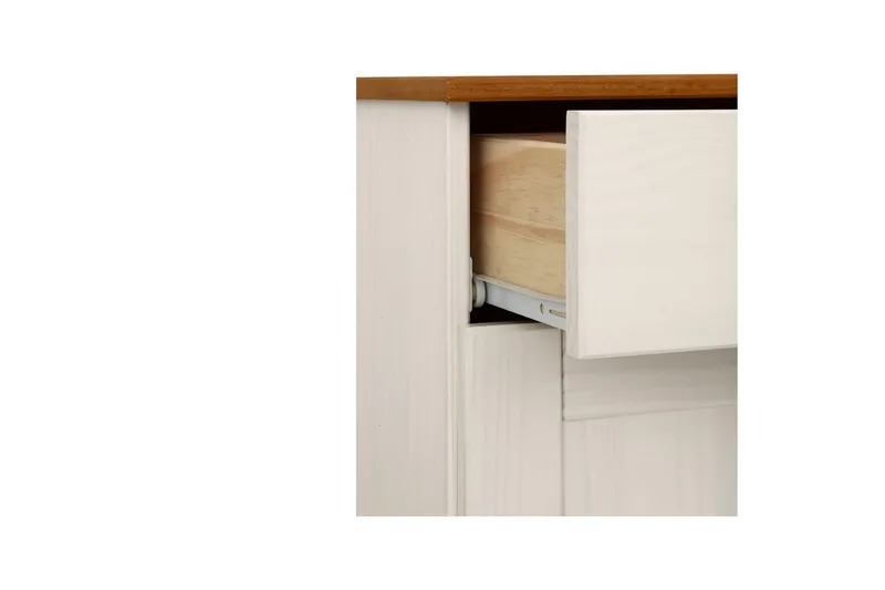 Baderomsskap Alby 60x30x80 cm, Hvit/Honning - 60x30x80 cm, Hvit/Honning - Hus & oppussing - Kjøkken & bad - Baderom - Baderomsmøbler & baderomsinnredning - Baderomsskap