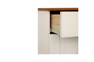 Baderomsskap Alby 60x30x80 cm, Hvit/Honning - 60x30x80 cm, Hvit/Honning - Hus & oppussing - Kjøkken & bad - Baderom - Baderomsmøbler & baderomsinnredning - Baderomsskap