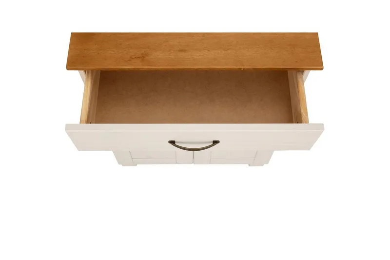 Baderomsskap Alby 60x30x80 cm, Hvit/Honning - 60x30x80 cm, Hvit/Honning - Hus & oppussing - Kjøkken & bad - Baderom - Baderomsmøbler & baderomsinnredning - Baderomsskap