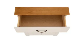 Baderomsskap Alby 60x30x80 cm, Hvit/Honning - 60x30x80 cm, Hvit/Honning - Hus & oppussing - Kjøkken & bad - Baderom - Baderomsmøbler & baderomsinnredning - Baderomsskap
