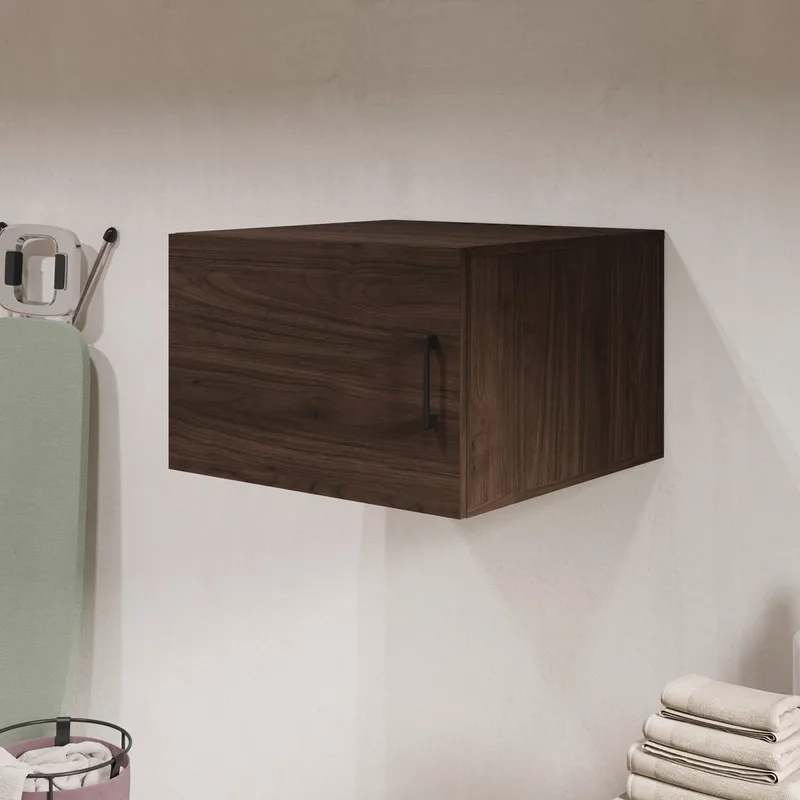 Baderomsskap Aza Vegg 1 Dør - Valnøtt Villa - Hus & oppussing - Kjøkken & bad - Baderom - Baderomsmøbler & baderomsinnredning - Baderomsskap