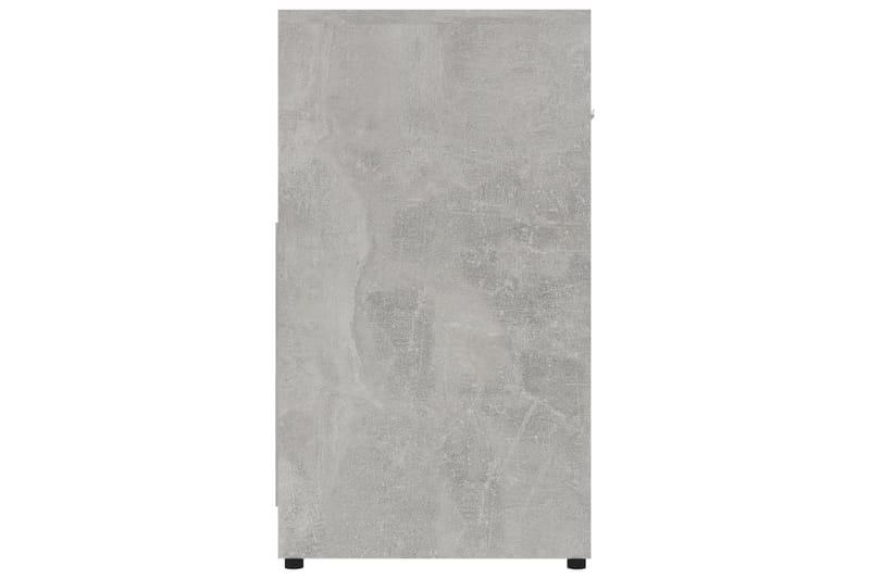 Baderomsskap betonggrå 60x33x58 cm sponplate - Grå - Veggskap & høyskap - Baderomsskap