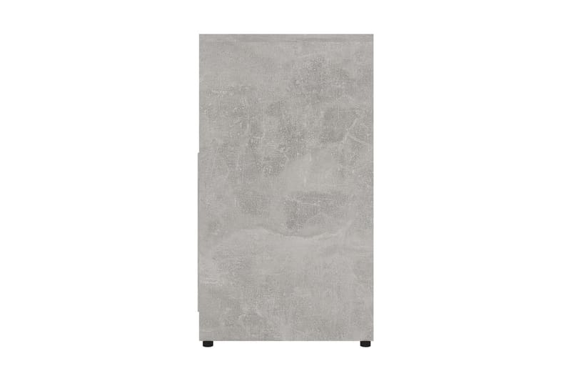 Baderomsskap betonggrå 60x33x58 cm sponplate - Grå - Hus & oppussing - Kjøkken & bad - Baderom - Baderomsmøbler & baderomsinnredning - Baderomsskap