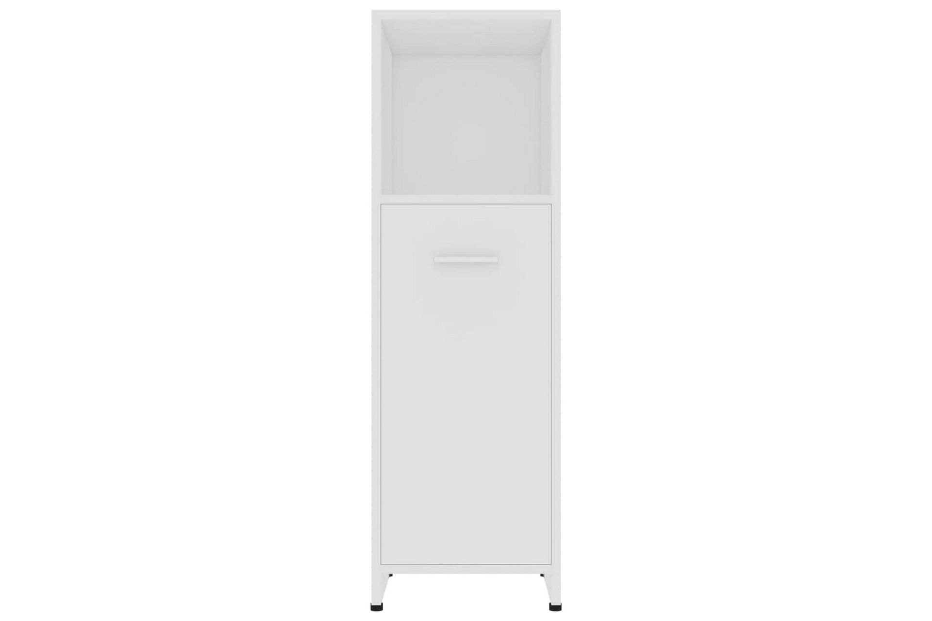 Baderomsskap hvit 30x30x95 cm sponplate - Hvit - Hus & oppussing - Kjøkken & bad - Baderom - Baderomsmøbler & baderomsinnredning - Baderomsskap
