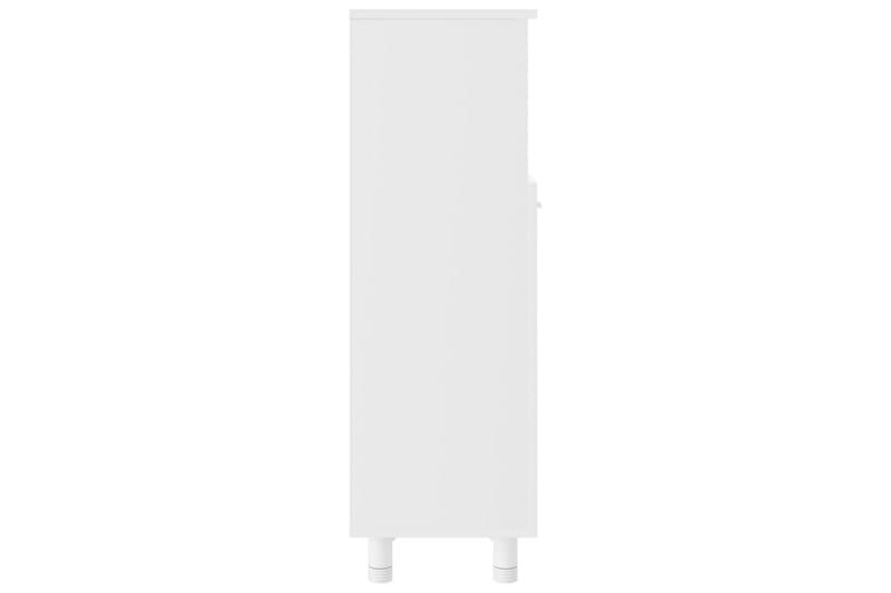 Baderomsskap hvit 30x30x95 cm sponplate - Hus & oppussing - Kjøkken & bad - Baderom - Baderomsmøbler & baderomsinnredning - Baderomsskap