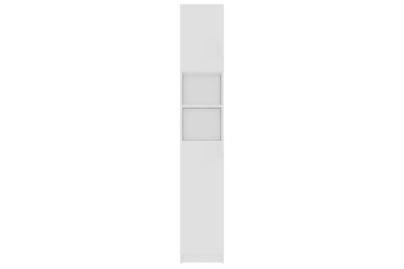 Baderomsskap hvit 32x25,5x190 cm sponplate - Vaskeskap - Veggskap & høyskap - Baderomsskap