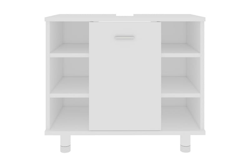 Baderomsskap hvit 60x32x53,5 cm sponplate - Hus & oppussing - Kjøkken & bad - Baderom - Baderomsmøbler & baderomsinnredning - Baderomsskap