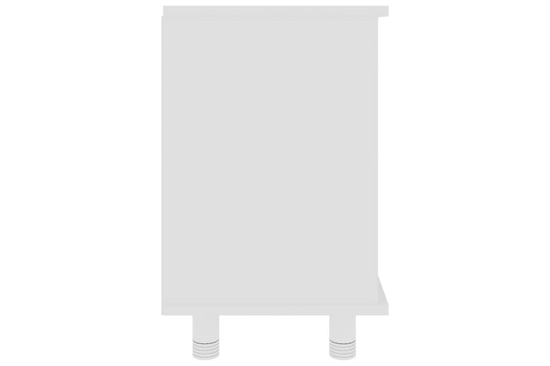 Baderomsskap hvit 60x32x53,5 cm sponplate - Hus & oppussing - Kjøkken & bad - Baderom - Baderomsmøbler & baderomsinnredning - Baderomsskap