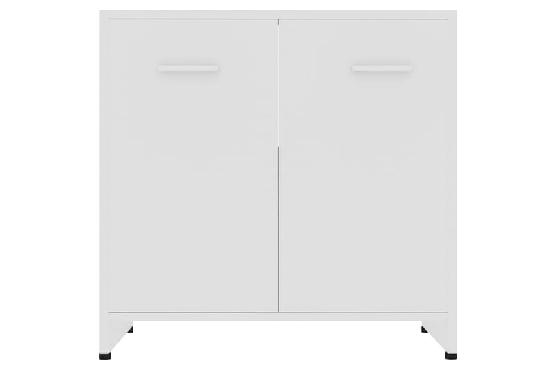 Baderomsskap hvit 60x33x58 cm sponplate - Hvit - Hus & oppussing - Kjøkken & bad - Baderom - Baderomsmøbler & baderomsinnredning - Baderomsskap