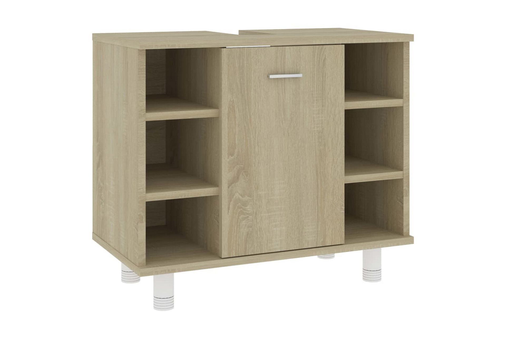 Baderomsskap sonoma eik 60x32x53,5 cm sponplate - Hus & oppussing - Kjøkken & bad - Baderom - Baderomsmøbler & baderomsinnredning - Baderomsskap