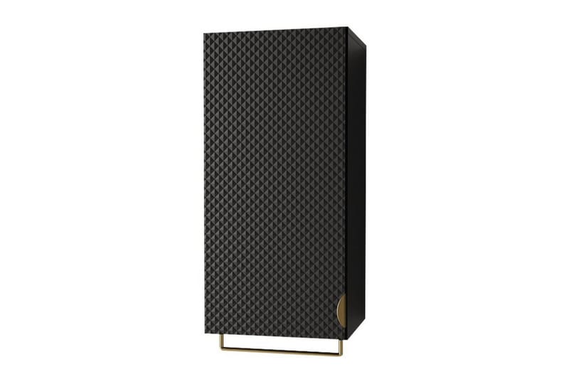 Glenndale Vegghengt Skap 35x35 cm - Svart - Hus & oppussing - Kjøkken & bad - Baderom - Baderomsmøbler & baderomsinnredning - Baderomsskap
