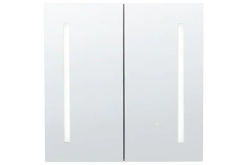 Baderomsskap med speil Chabunco Sort, Sølv - Sort, Sølv - Hus & oppussing - Kjøkken & bad - Baderom - Baderomsmøbler & baderomsinnredning - Speilskap