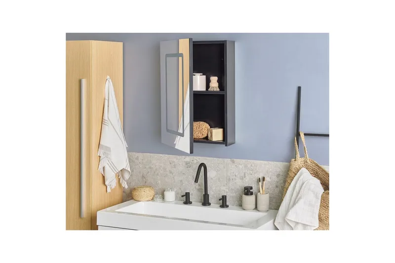 Baderomsskap med speil Condor - Hus & oppussing - Kjøkken & bad - Baderom - Baderomsmøbler & baderomsinnredning - Speilskap
