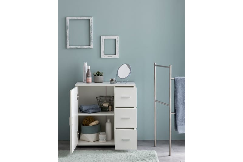 Paityn Baderomsskap 60x33 cm - Hvit - Hus & oppussing - Kjøkken & bad - Baderom - Baderomsmøbler & baderomsinnredning - Baderomsskap
