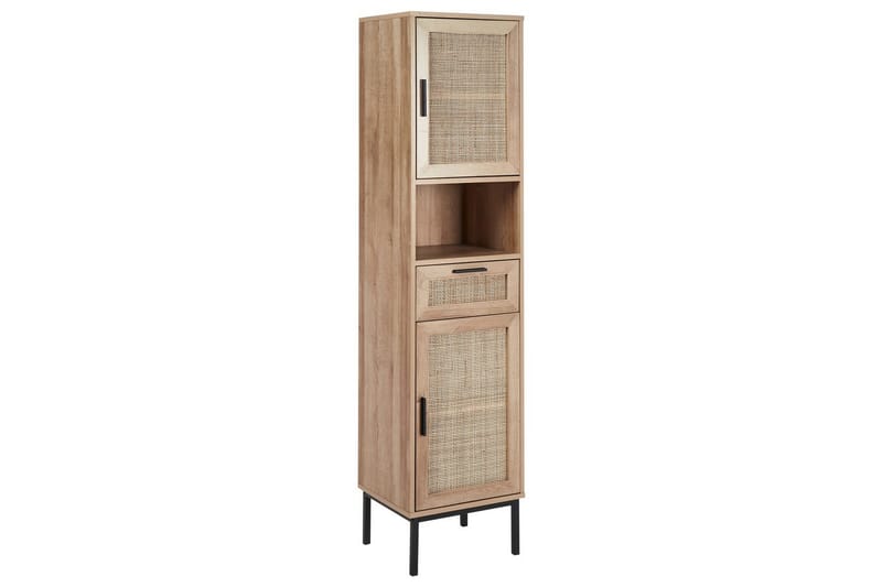 Baderomsskap Rosell 40x36x165 cm - 40x36x165 cm - Hus & oppussing - Kjøkken & bad - Baderom - Baderomsmøbler & baderomsinnredning - Baderomsskap