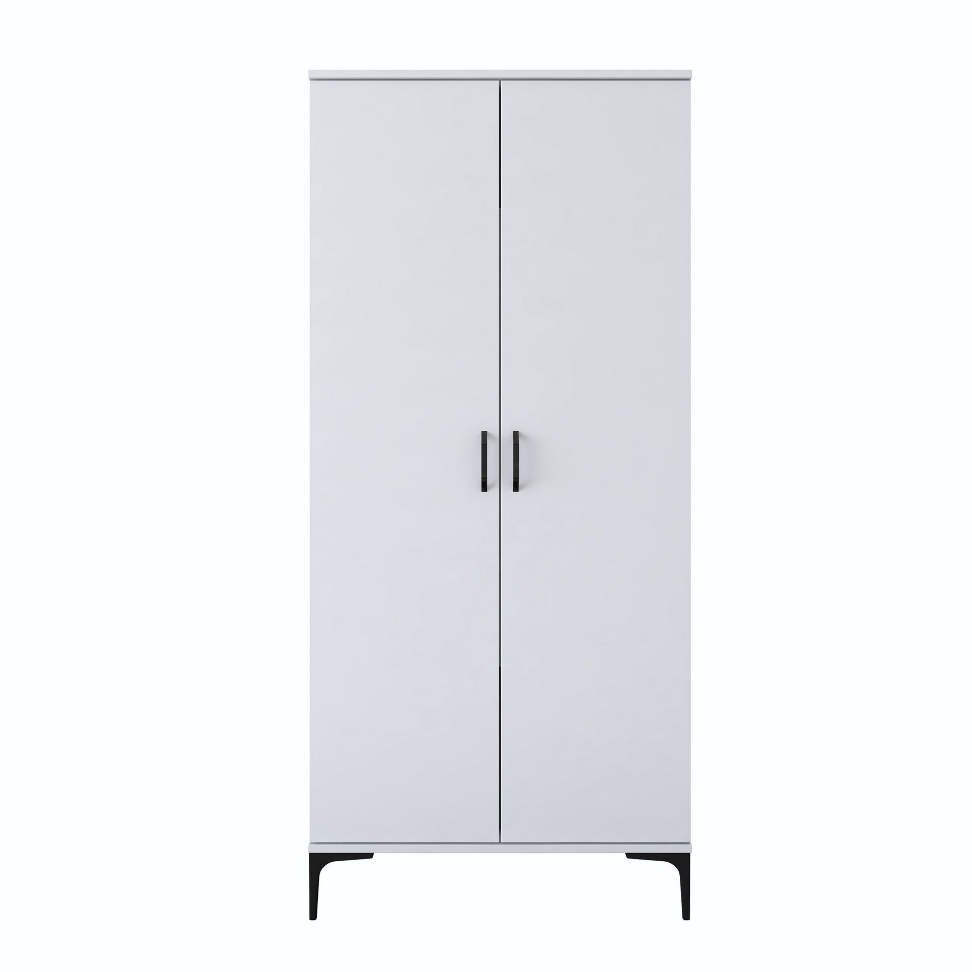 Baderomsskap Wallxpert Cleo-hylle (90 x 198,6 x 45 cm) Hvit - Hvit