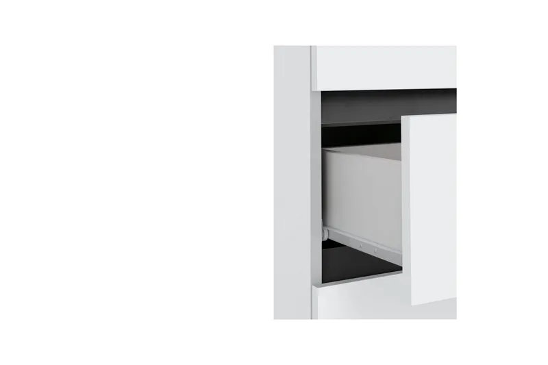 Baderomsskap Wisla 38x35x130 cm, Hvit - 38x35x130 cm, Hvit - Hus & oppussing - Kjøkken & bad - Baderom - Baderomsmøbler & baderomsinnredning - Baderomsskap