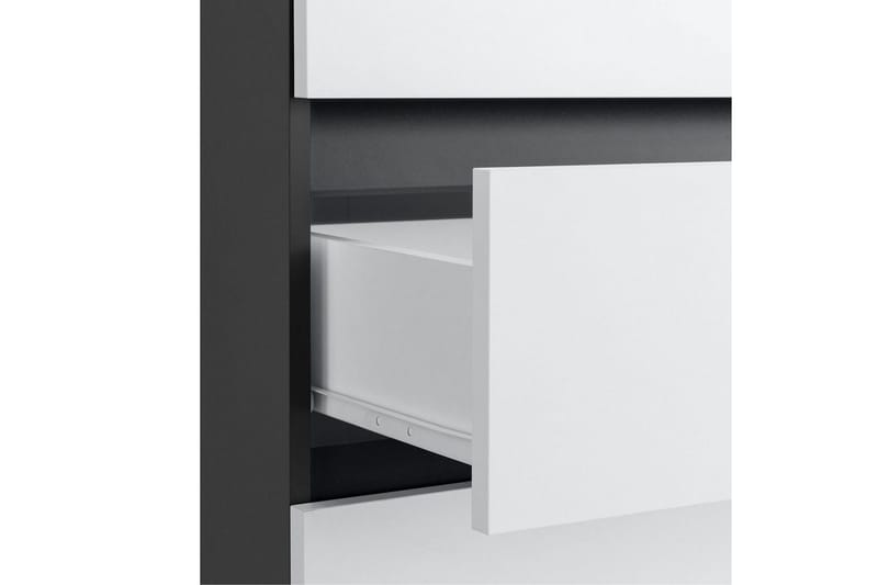 Baderomsskap Wisla 76x35x98 cm, Antrasitt/Hvit - 76x35x98 cm, Antrasitt/Hvit - Hus & oppussing - Kjøkken & bad - Baderom - Baderomsmøbler & baderomsinnredning - Baderomsskap