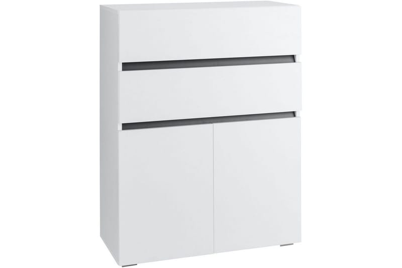 Baderomsskap Wisla 76x35x98 cm, Hvit, 76x35x98 cm, Hvit