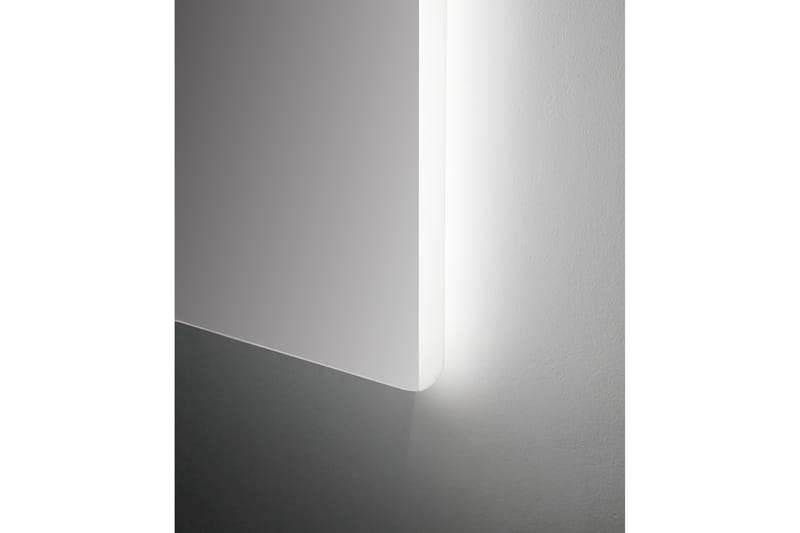 Älvhyttan Speil 120x70 cm - Sølv - Baderomsspeil - Baderomsspeil med belysning