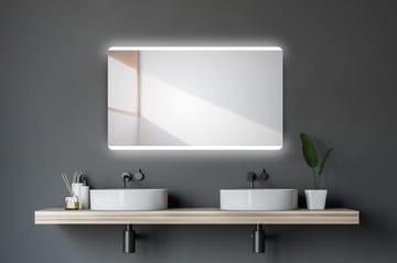 Älvhyttan Speil 120x70 cm - Sølv - Hus & oppussing - Kjøkken & bad - Baderom - Baderomsmøbler & baderomsinnredning - Baderomsspeil