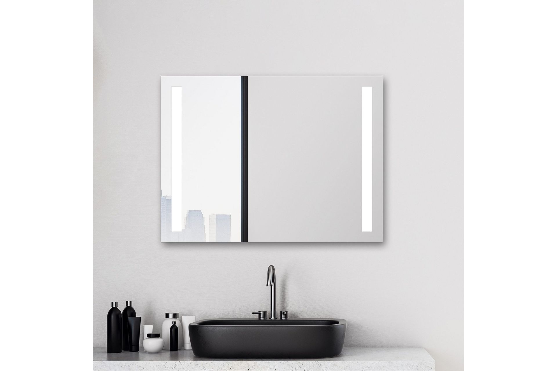 Allejaure Baderomsspeil 60 cm LED-Lys -