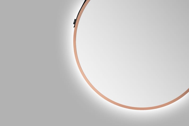 Allejaure Speil 50 cm Rundt - Kobber - Hus & oppussing - Kjøkken & bad - Baderom - Baderomsmøbler & baderomsinnredning - Baderomsspeil