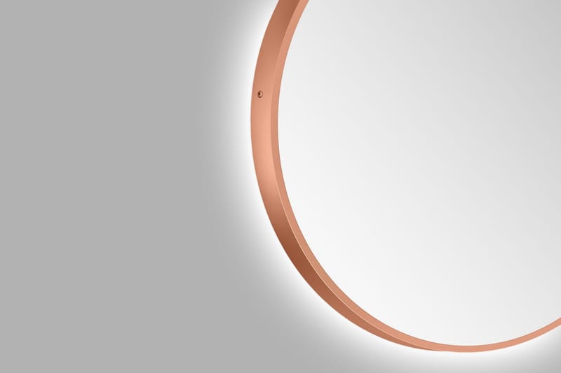 Allejaure Speil 50 cm Rundt - Kobber - Hus & oppussing - Kjøkken & bad - Baderom - Baderomsmøbler & baderomsinnredning - Baderomsspeil